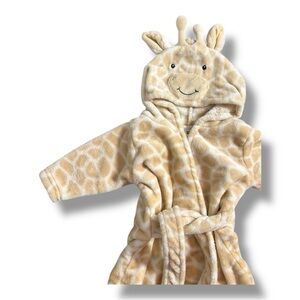 Hudson Baby 0-9 M Unisex Giraffe Baby Plush Bathrobe